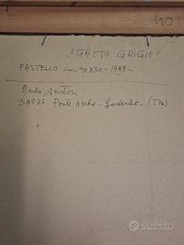 Quadro del noto pittore Trentino Carlo Sartori