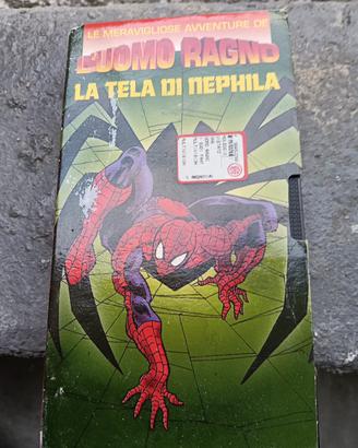 vhs l'uomo ragno 