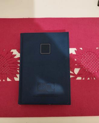 Agenda Vintage 2001 SIR EL Blu Navy