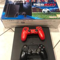 PlayStation 4 + 2 joystick dualshock ps4