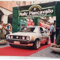 1987 8° rally inter di Piancavallo GOLF VOLKSWAGEN