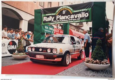 1987 8° rally inter di Piancavallo GOLF VOLKSWAGEN