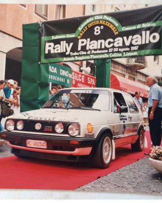 1987 8° rally inter di Piancavallo GOLF VOLKSWAGEN