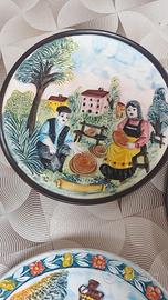 Piatti Decorativi ceramica artigianale
