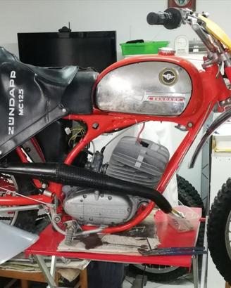 Zundapp 125MC serbatoio cromato