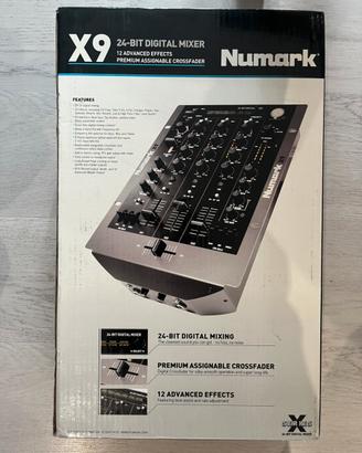Mixer dj Numark X9 24-BIT DIGITAL MIXER