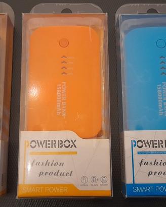 Power bank 10000 mA x smartphone col torcia led