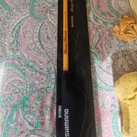 canna shimano+mulinello daiwa