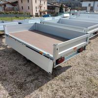 Carrello rimorchio auto con ruote sotto