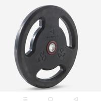 Dischi gommati palestra Decathlon 