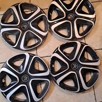 4 copricerchi Coprimozzo ruote Citroen C3 R16