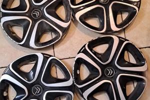 4 copricerchi Coprimozzo ruote Citroen C3 R16