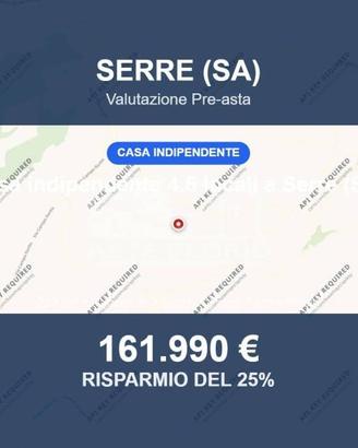 Immobile in asta di 233 m² a Serre