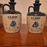 Coppia di decanter “S.Y. DODI” Scotch Whisky