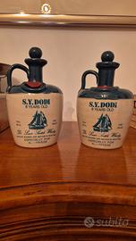 Coppia di decanter “S.Y. DODI” Scotch Whisky