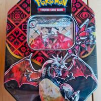 tin da collezione charizard ex pokemon sealed ITA