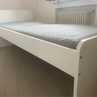letto singolo bianco ikea