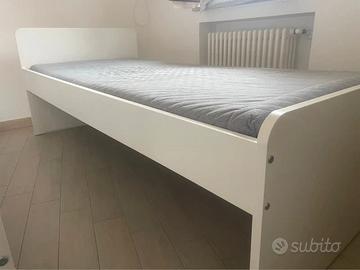 letto singolo bianco ikea
