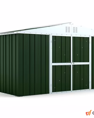 Box lamiera deposito Acciaio 403x269 verde scuro