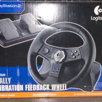 🎮Volante Logitech Rally Vibration PS2