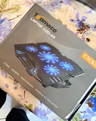 Base Ventilata Gaming per Laptop TopMate C5✅🎮