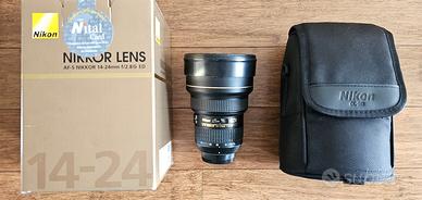 14-24 f2.8 G ED (N) Nikon perfetto e revisionato