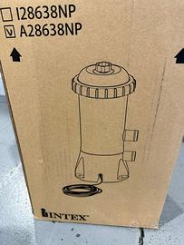 Pompa e scaletta piscina intex nuovi