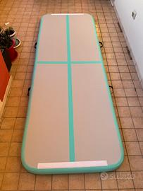 Airtrack Fbsport tappetino da ginnastica con pompa