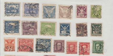 80 Francobolli Cecoslovacchia 1918/1955 in busta