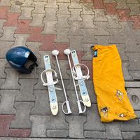 Casco e Sci baby attacco scarpa