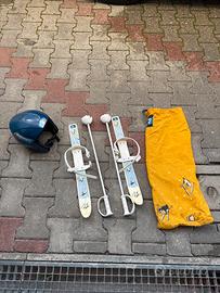 Casco e Sci baby attacco scarpa