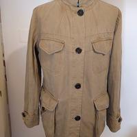 Giacca da uomo in lino e cotone cannello Peuterey