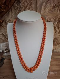 collana in corallo di sciacca
