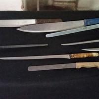 Coltelli da macellaio salumiere e affilacoltelli