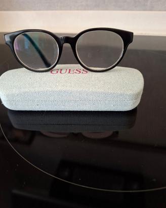 Montatura occhiali da bambina Guess neri