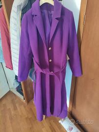 cappotto donna in lana taglia unica 