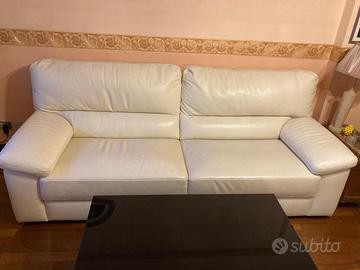 DIVANO in vera pelle Poltrone Sofà
