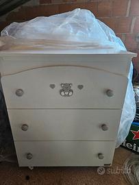 cassettiera fasciatoio