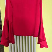 Camicia rossa elegante