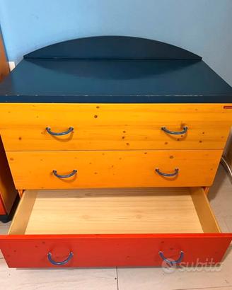 Cassettiera per bambini Foppapedretti