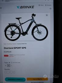 brinke overland sport EP6 nuova