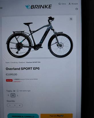 brinke overland sport EP6 nuova
