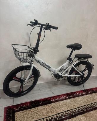 Bicicletta pieghevole LESHIQI – NUOVA MAI USATA