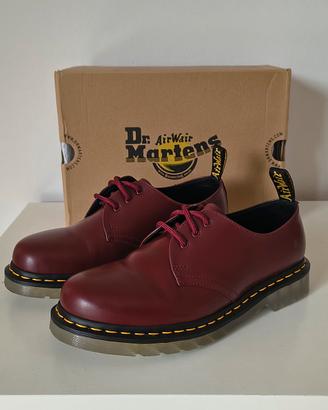 Scarpe in pelle Dr. Martens 1461 Iced - Cherry Red
