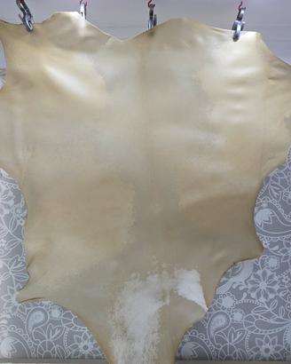 Pergamena Vera pelle naturale di Capra 70x60