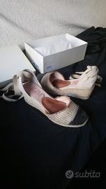 Sandali da donna marca KANNA, in corda e pelle