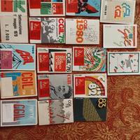 Lotto 17 Tessere CGIL 1969 al 1986 stessa persona