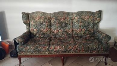 divano 3posti  bergere+ 2 poltrone