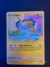 carta pokemon raikou 