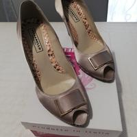 Decollete donna in raso